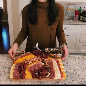 American Eagles tan wool turtleneck sweater